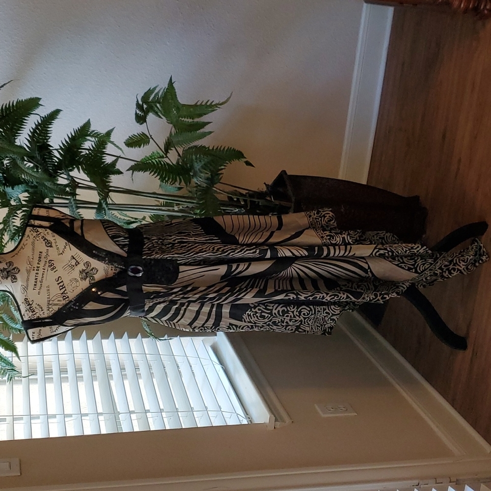 Embellished Handkerchief dress, NWOT